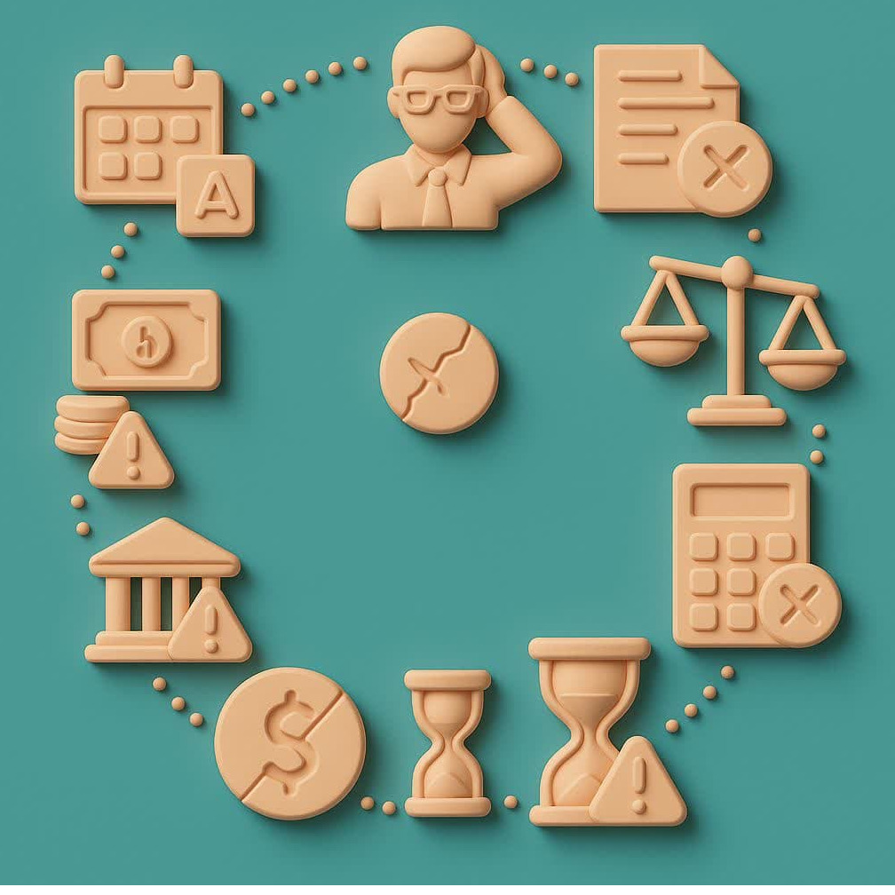 10 اشتباه بزرگ حسابداران